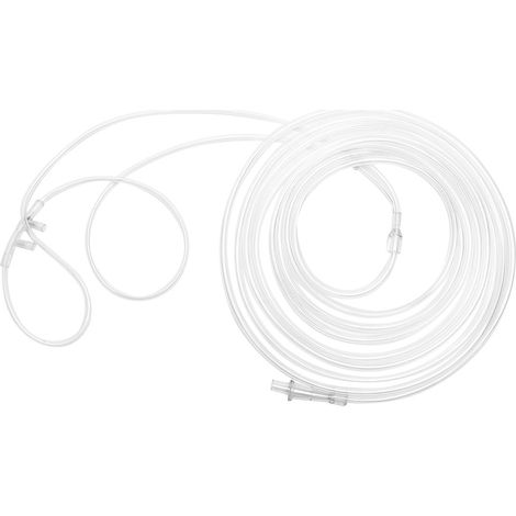 Cannule nasale souple double orifice universelle pour maison, tube d'oxygène jetable 4 mètres, dispositif médical respiratoire à usage unique, embout nasal doux et confortable, longueur 4m, accessoire (1/5)