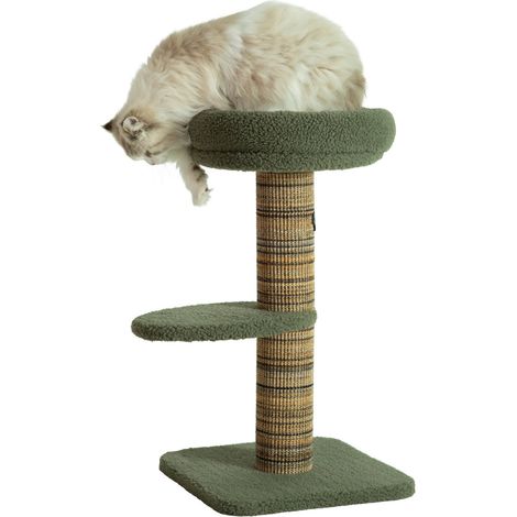 Arbre à chat Boréal 70 cm vert pour chat - zolux