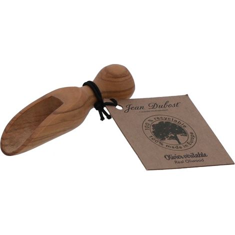 Jean Dubost - Pelle à sel en bois d'Olivier 9 cm