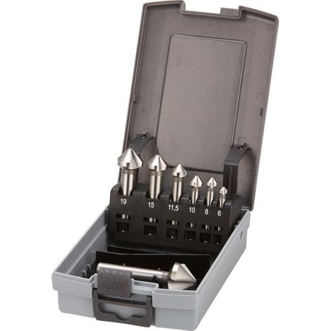 Fresa de desbarbar -Sy D335C HSS 90G 6,0-25mm 7- unidades FORTIS