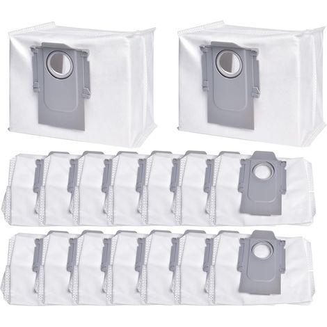 Sacs d'aspirateur pour Roborock  S8, S8+, S8 Pro Ultra, S7 MaxV Ultra, S7 Pro Ultra, Q7+, Q7 Max+, paquet de 14 (1/5)