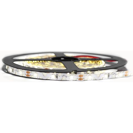 Kit de cinta profesional 2835 forma S "signo especial" - 60 leds/m - 5 metros Interior blanco frío o blanco cálido (IP20)  Transformador: No se incluye la fuente de alimentación - LED de color: Blanco
