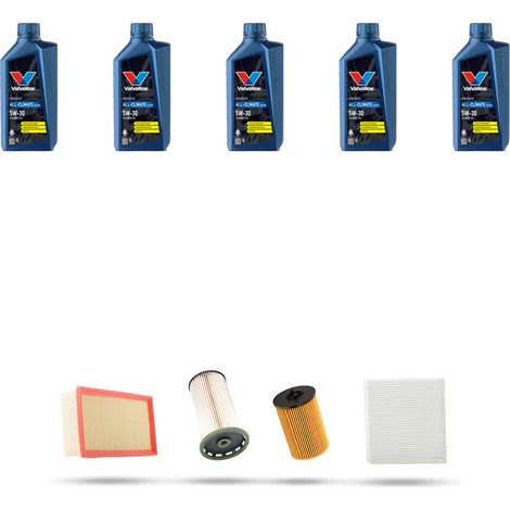 Kit tagliando 4 FILTRI e 5L OLIO compatibile con Audi TT III (FV3,FVP) 2.0 tdi 135kw dal 2014 (1/5)