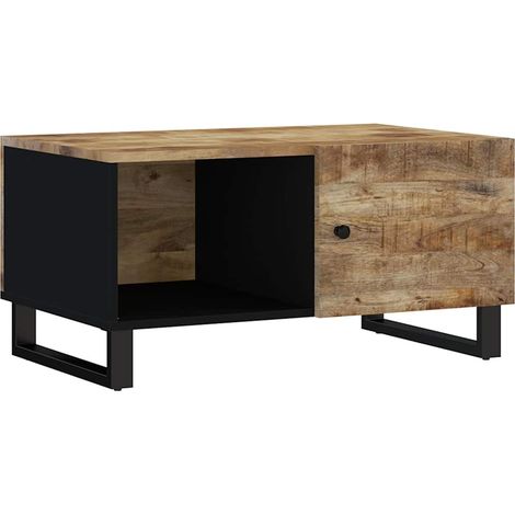 Maison Exclusive - Tavolino da Soggiorno 80x50x40 cm Massello Mango e Multistrato (1/5)