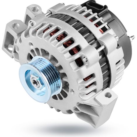VEVOR Alternateur de Voiture 10480285, Compatible avec Chevrolet Trailblazer 4,2L 2002-2005, SAAB 9-7x L6 2005, GMC Envoy, Oldsmobile Bravada, Isuzu Ascender, Buick Rainier, Remplacement 15062413