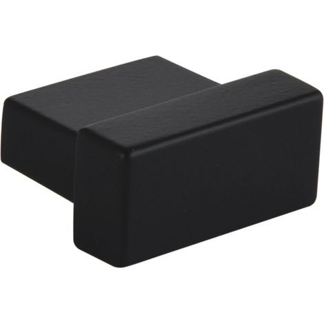 Knopf Möbelknopf Möbelgriff Fisolo B 29mm T 24mm ZN schwarz matt (1/3)