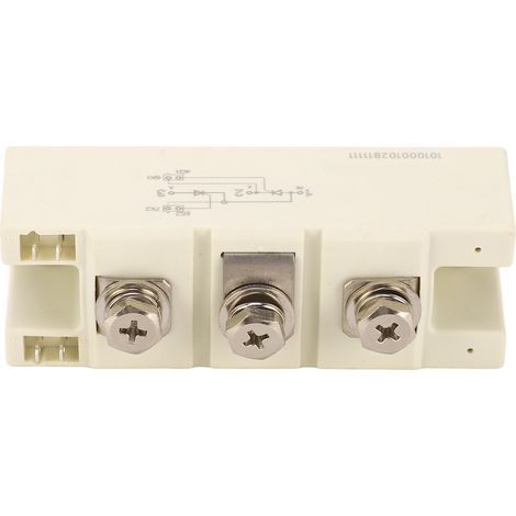 Bidirektionales Thyristormodul, 3 Anschlüsse, Gleichrichter-Triac-Modul, Silizium-gesteuertes Modul, 1600 V, 132 A, Weiß (1/5)