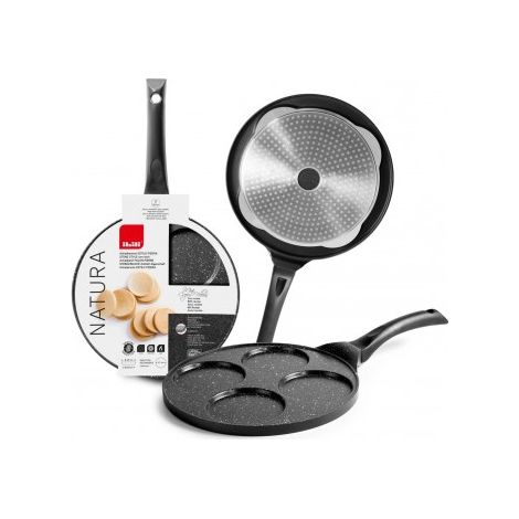 Ibili Natura Sartén para Crepes Plateada 26 cm Aluminio