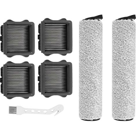 Ersatzteile für den kabellosen Staubsauger Tineco IFloor 3/Floor One S3: Set mit 2 rotierenden Bürsten + Set mit 4 Filtern. (1/5)