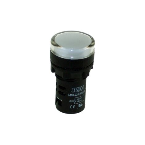voyant à led blanc 24V (AC/DC) LMB-24-WHITE