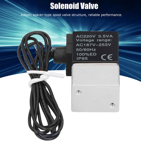 Électrovanne trois voies à deux positions G1/8" 3V1-M5AC220V (1/5)