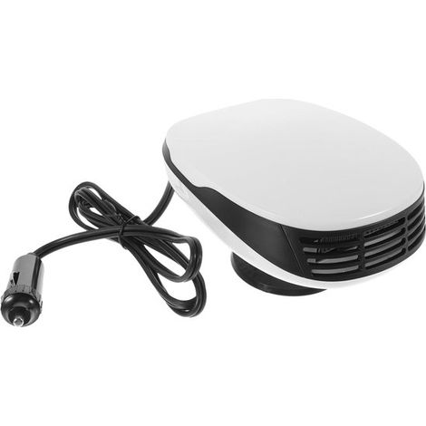 Calefactor portátil de 12 V para coche y descongelador de parabrisas, ventilador de reducción de potencia y sobrecalentamiento conducción segura (1/4)