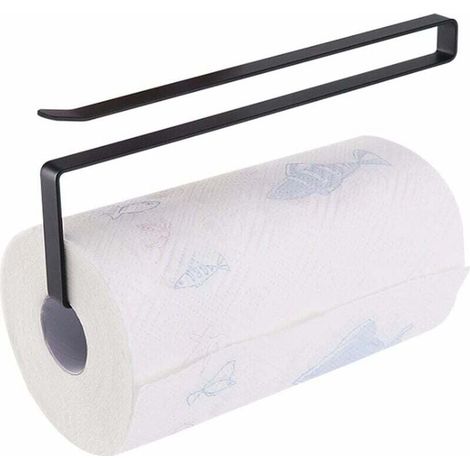 Portarotolo da cucina da 26 cm, portarotolo di carta da cucina, portarotolo senza foratura, portarotolo di carta da cucina sottopensile (1/4)