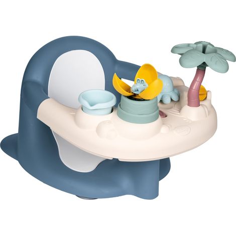 Smoby Little Seggiolino da bagno - Vassoio attività - Ruota a pale, Tazza, Spruzzatore a palma, Ventose incluse, Fiore magico, Polpo - Dai 6 mesi - Prodotto in Franci (1/4)