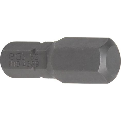 Embout 8 mm x 30 mm - Six Pans Intérieurs 10 mm - Précision et Robustesse, Acier, Pro - D-Work (1/5)