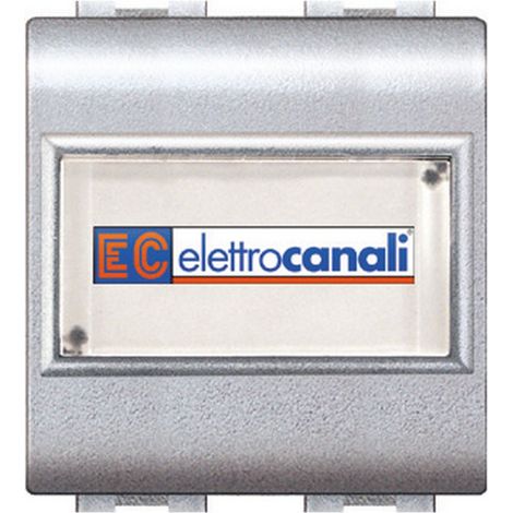 Life art.4025tec pulsante con portanome tec - 6 pz (1/2)