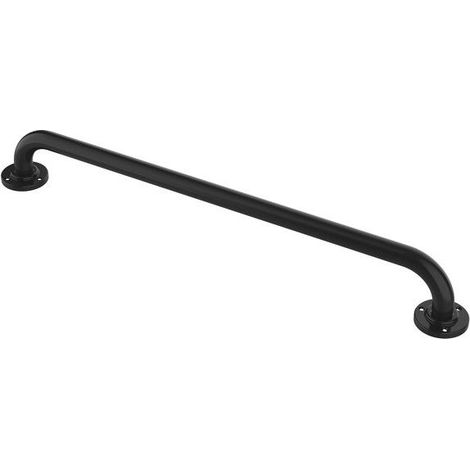 Barra de apoyo Acero 60cm Negro mate MSV