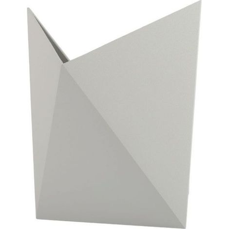 Aplique de pared LED de bolsillo V-TAC, 5 W, 110 lm/W, gris, blanco cálido, IP65