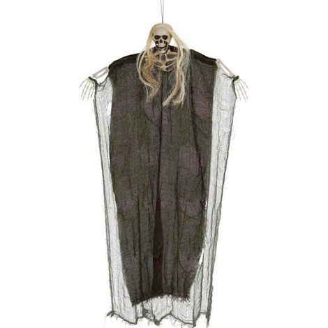 Décoration Halloween Squelette suspendu 120 cm ALPEXE154
