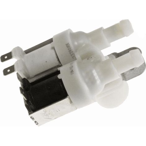 ELECTROVANNE 2V (90°) AVEC REDUCTEUR pour LAVE LINGE CANDY -...