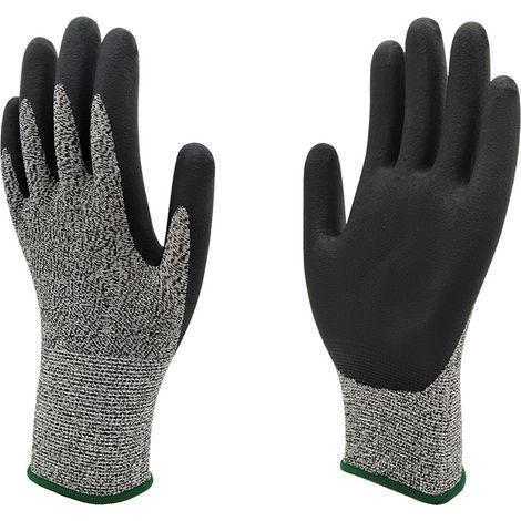 RHG Gant Anti Coupure,Gant Huitre La Protection De Niveau 5 En Treillis Métallique En Acier inoxydable Convient Aux Gants De Travail Pour Les Huîtres
