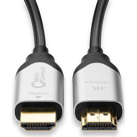 Cable de fibra óptica HDMI 2.0 Premium MicroConnect de 25 m