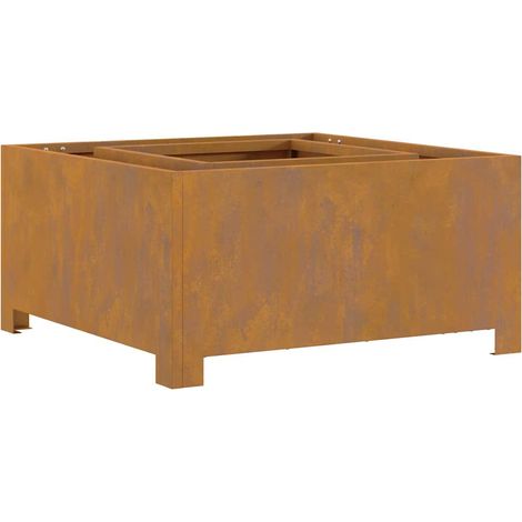 Braise Marron 60 x 60 x 30 cm Acier CFW894130 (1/5)