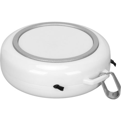 Collier purificateur d'air ioniseur négatif portable silencieux, pendentif anti-pollution blanc, mini appareil portable pour voiture, maison et voyage (1/5)
