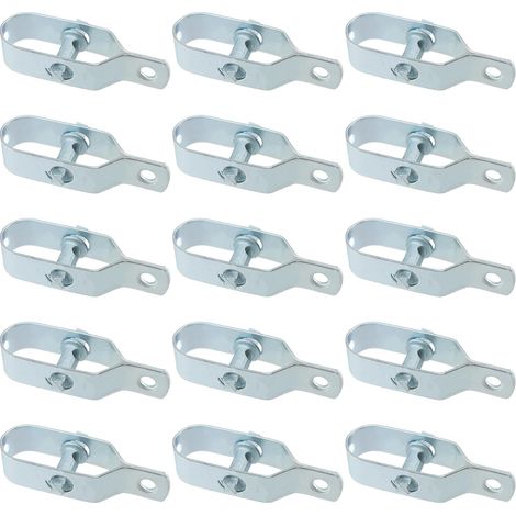 Lot de 15 Tendeur Grillage en Acier Galvanisé, Tendeur de Clôture pour Fil Barbelé, Jardin et Extérieur (1/5)