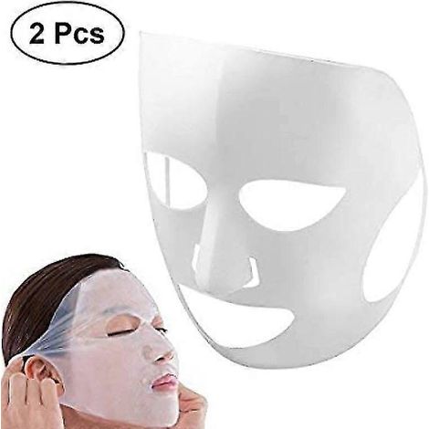 Masque de protection faciale réutilisable en silicone, imperméable et étanche, pour le visage et la vapeur. (1/5)