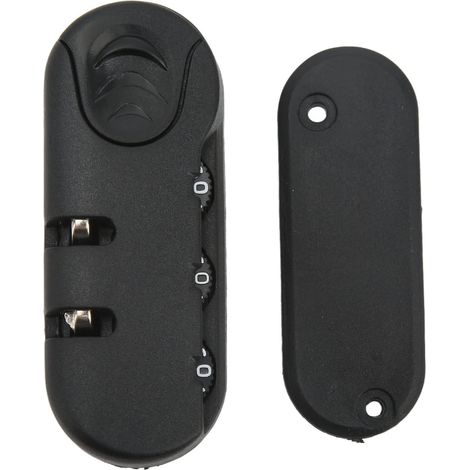 Suitcase Security Lock, Luggage Combination Lock, 3 Digit Combination, High Security Combination Code, Replacement Travel Luggage Lock, Suitable for Suitcases, Toolboxes