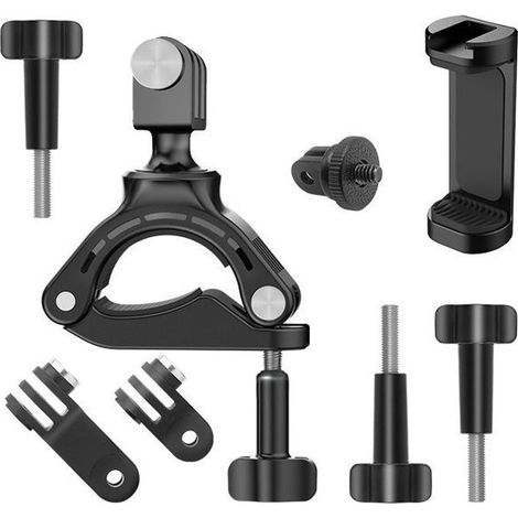 Support vélo téléphone - HAWUJ - Pour caméra sport - Ensemble portable (1/5)