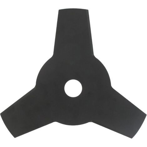 Replacement grass cutting machine blade, cutting blade, 255mm triangular manganese steel blade - Karteo (1/5)