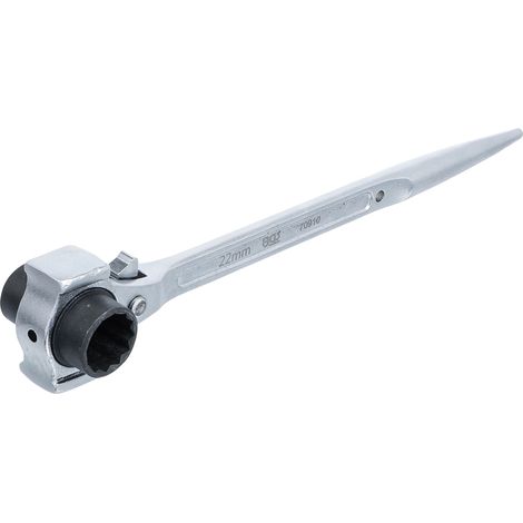 BGS  Llave  de  carraca  para  andamios  3  en  1  SW  19  x  22  mm  -  70910