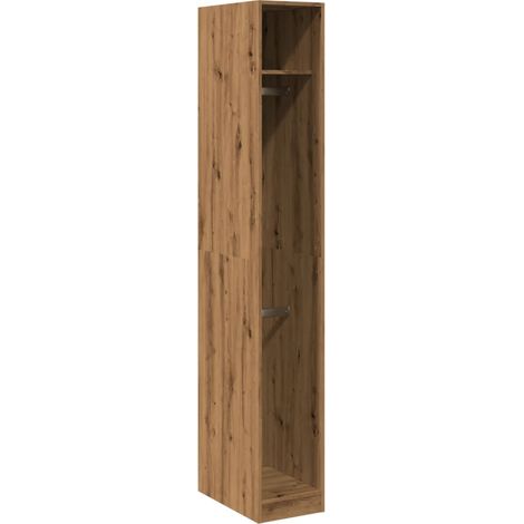 Maison Exclusive - Kleiderschrank Artisan-Eiche 30x50x200 cm Holz
