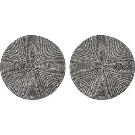 Tapis de micro-ondes original en silicone multi-usages, vu dans l'émission Shark Tank Protection anti-éclaboussures, dessous de plat, dessous de plat, manique, gris (1/4)