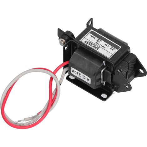 Électroaimant linéaire AC 220V SA-1192 pour traction et poussée, aimant électrique puissant pour bricolage et automatisation (1/5)