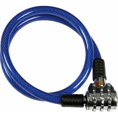 LUCCHETTO CICLI A COMBINAZIONE 55CM 8MM MAURER (1/2)