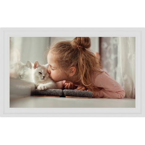 Thomson F15W cornice per foto digitali Bianco 39,6 cm (15.6") Touch screen Wi-Fi (1/2)