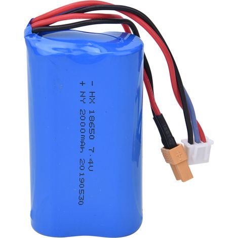 Batterie 2000mAh pour Excavatrice RC Tout Métal - Pièce Détachée Voiture Ingénierie (1583005) (1/5)