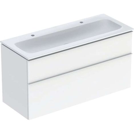 Geberit iCon Set mueble lavabo con mueble bajo lavabo, 2 cajones, (1/2)