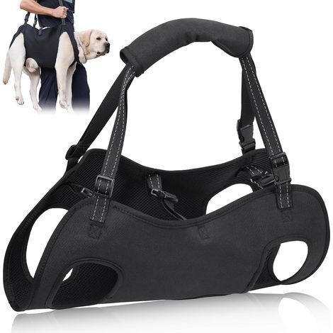 Filiyano-wxsp Grande cage de transport pour chien, harnais de levage pour chien handicapé, blessé ou âgé (1/5)