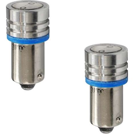 2x ampoule LED bleu 12V 4W BA9S voiture remorque moto camion éclairage universel