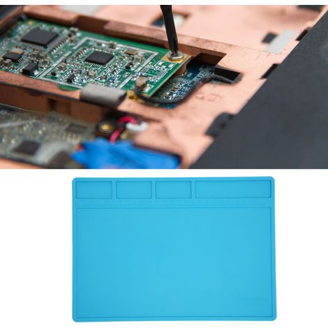 S-110 Coussinet isolant thermique anticorrosion et antistatique pour la réparation de cartes de circuits imprimés électroniques industrielles (1/5)