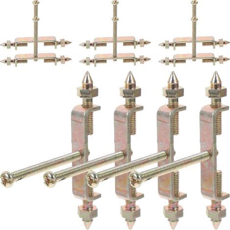 10 Elektroinstallationsdosen, Steckdosen-Montagedose, Unterputz-Außeninstallationsdose – 7,00 x 0,80 x 0,70 cm – Gold (1/3)