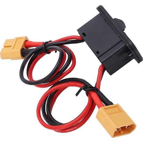 Funkgesteuerter Flugzeugschalter, 18 AWG Hochstromschalter mit XT60-Stecker (1/5)