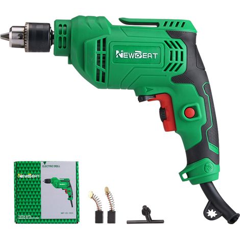 Perceuse-visseuse filaire compacte et légère mandrin 10mm pour bricolage et petits travaux multifonction (1/4)
