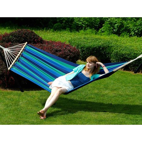 Amaca da Giardino in Cotone 2x0,80m 100Kg Bauer