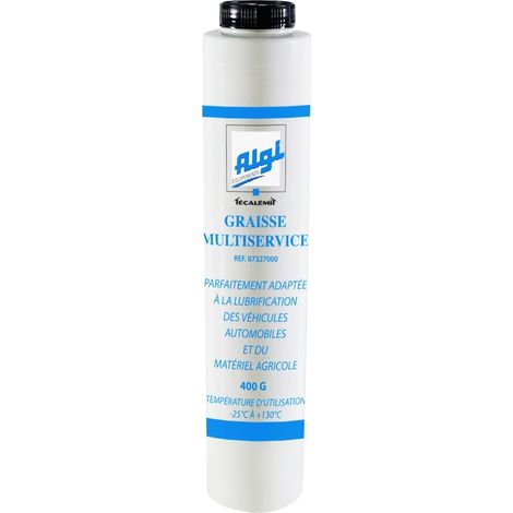 CARTOUCHE DE GRAISSE 400 GR A VISSER MULTI SERVICE ALGI EQUIPEMENT - 07327000