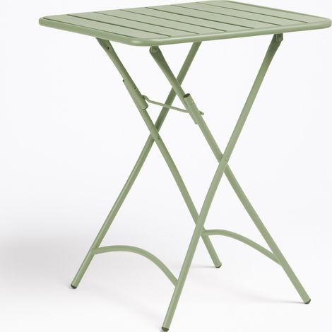 Tavolo da giardino quadrato 60x60 cm pieghevole in acciaio Janti SKLUM            